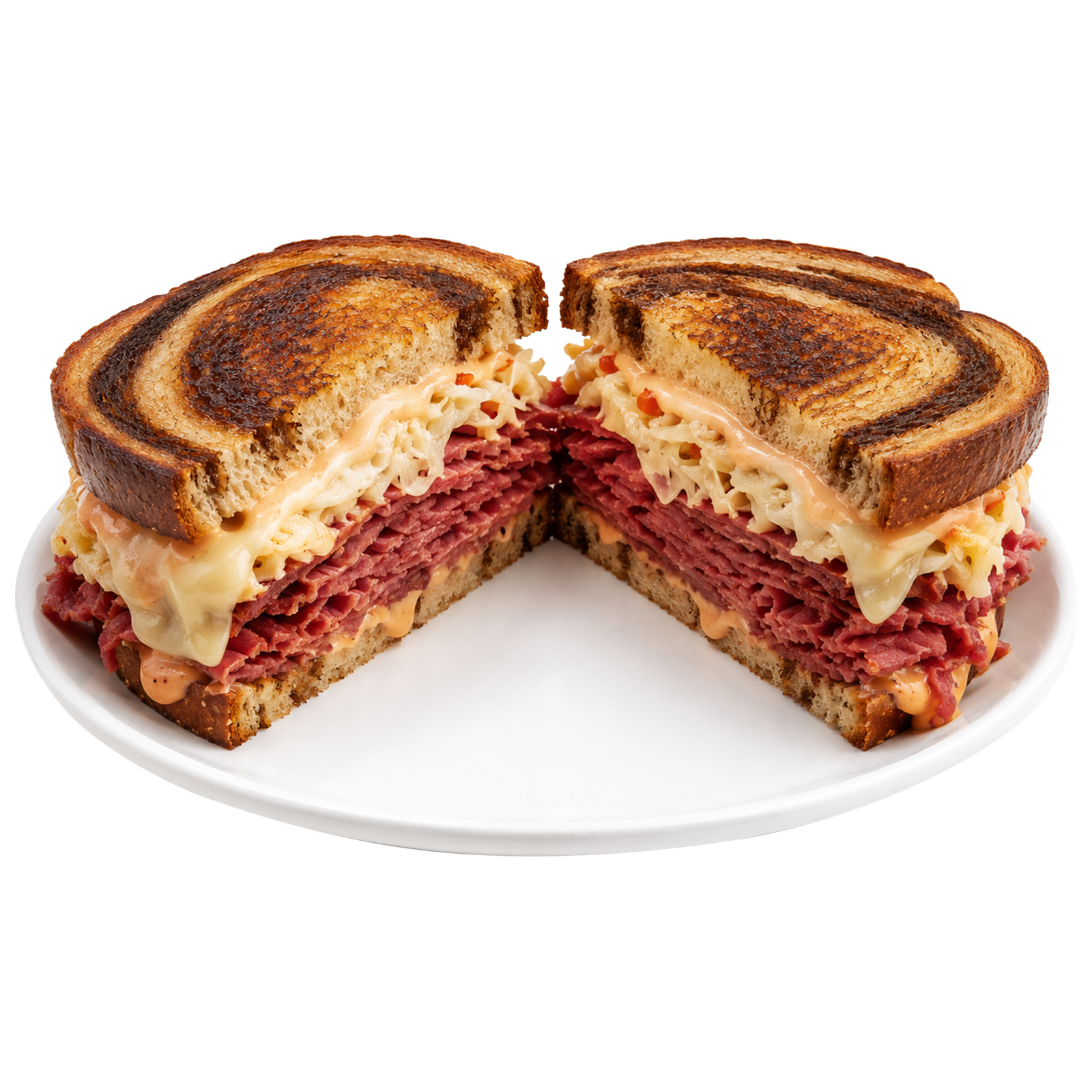 The Rachel Green pastrami Rachel sandwich from Carnival Dogs Brewing Co.