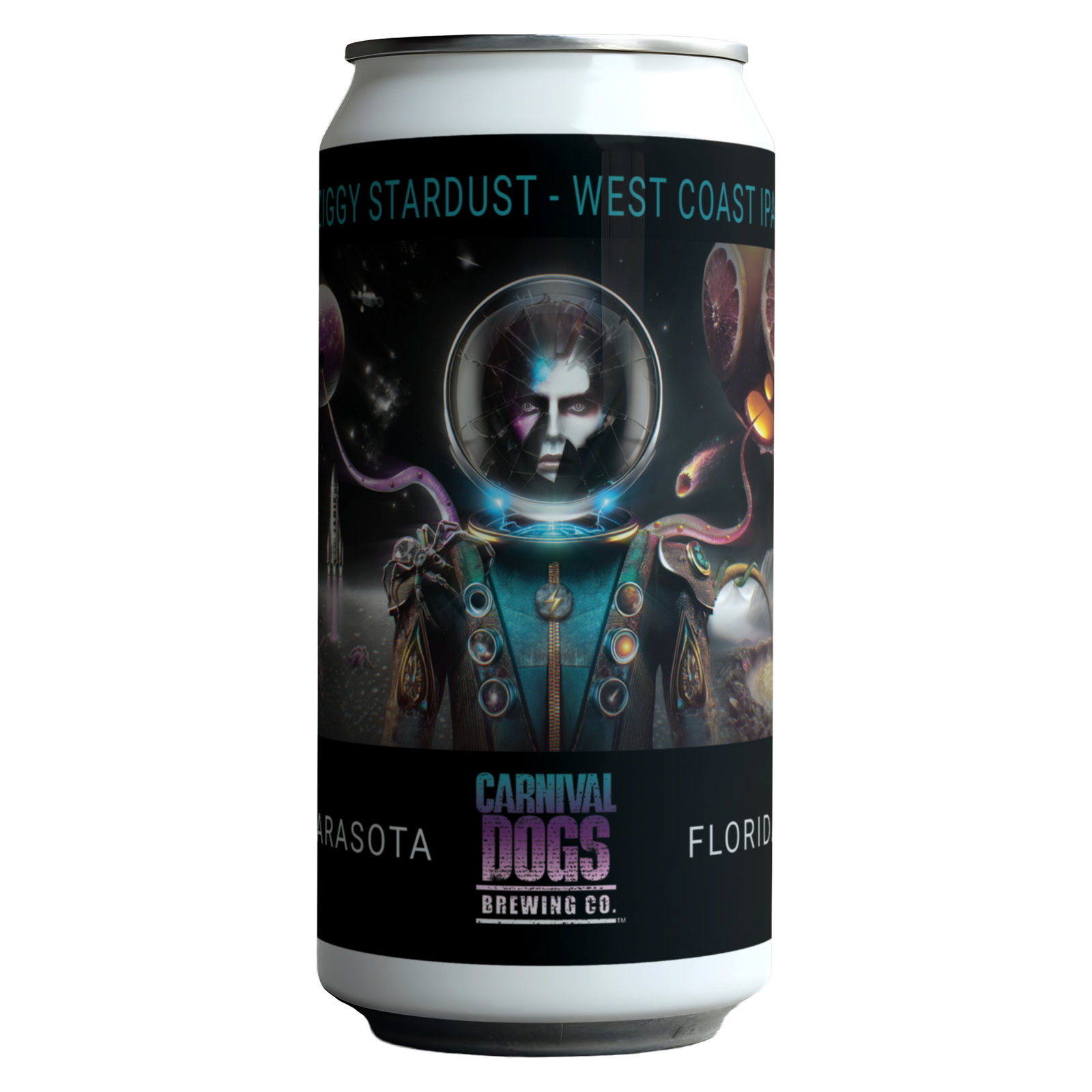 Ziggy Stardust West Coast IPA can mockup